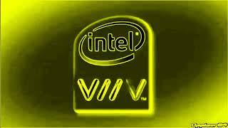 Intel Logo History in PowerCityNight