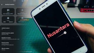 [ Tutorial ] Custom Rom Redmi 4X Rom Di Internal | Nusantara A13 Tambora Santoni