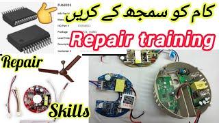 Ac Dc Fan Circuit  Repair | dc fan circuit ic change | bldc fan Ac dc fan ka card kese repair karen