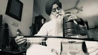 Bhai Baldeep Singh tests “Sāñt pāī” Matt Tāl Dhurpadā on a new Dilruba