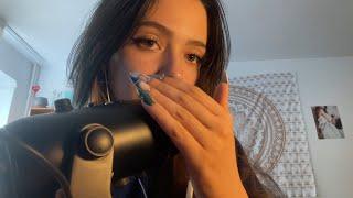 ASMR cupped whisper ramble (breathy & clicky for sleep 