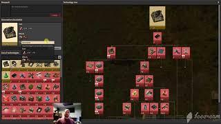 Factorio Noob Tube - User interface 2 Crafting and tech tree research