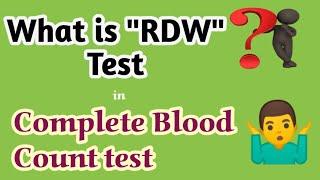 What is RDW in CBC Blood test| Red cell distribution width Normal value|Clinical Importance|Animated