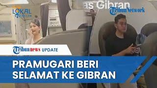 Viral Gibran Naik Batik Air, Pramugari Sambut dengan Sebutan Wakil Presiden Terpilih