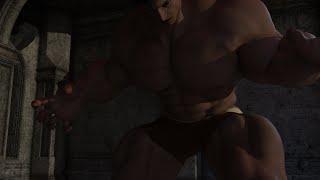 Evil Initiation Muscle Growth Animation