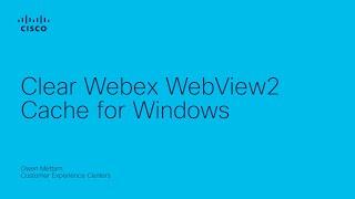 Clear WebView2 Cache for Windows