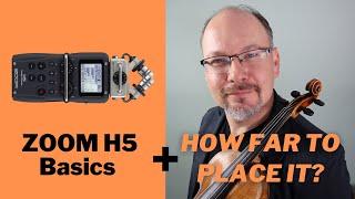 Zoom H5 Tutorial - how to sound good on YouTube