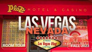 Plaza Hotel & Casino Las Vegas (South Tower Penthouse 2506) Room Tour 8th October 2023