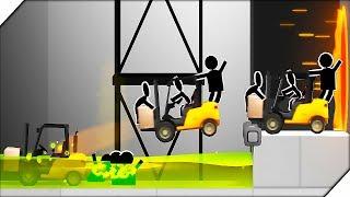 СТРОИМ МОСТ В ПОРТАЛ - Игра Bridge Constructor Portal обзор