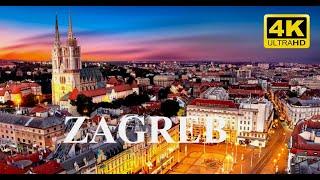 Beauty of Zagreb, Croatia in 4K| World in 4K