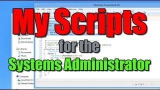 My PowerShell Scripts - Systems Administration #powershell #script #sysadmin