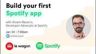 Build your first Spotify App - Online Workshop