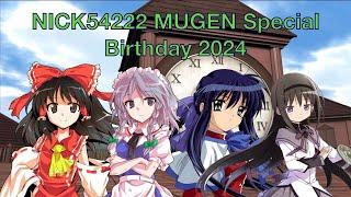 NICK54222 MUGEN Special: Birthday 2024