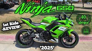 2025 Kawasaki Ninja 650 Ride & Review | Best Midsize Beginner Sportbike