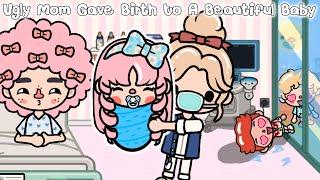 Ugly Mom Gave Birth To A Beautiful Baby Girl  Toca life world l Toca Boca