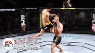 EA Sports UFC - Bruce Lee vs Georges St-Pierre E3 2014 Gameplay TRUE-HD QUALITY