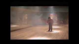 Michael Jackson dancing in his studio (amazing moonwalk) RARE