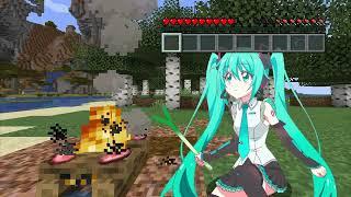 Miku Minecraft credits to: @minecraft