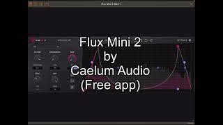 Flux Mini 2 - Free AUv3 Modulation Envelope app for iOS by Caelum Audio | #shorts demo