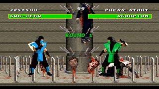 Mortal Kombat Jakks Pacific TV Game - Jogo Completo/Full Gameplay +  Reptile Fight  [60 FPS]