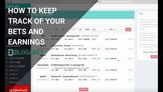 How to Keep Track of your Bets and Winnings on Blogabet