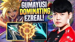 GUMAYUSI DOMINATING WITH EZREAL! - T1 Gumayusi Plays Ezreal ADC vs Varus! | Preseason 2023