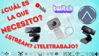 Las MEJORES webcams para VIDEOCONFERENCIAS y STREAMING 2021 calidad precio  TWITCH, YouTube  