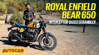 Royal Enfield Bear 650 - The Interceptor-based scrambler | Autocar India