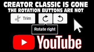 How to Rotate YouTube Videos You've Already Uploaded Without Creator Classic 2020