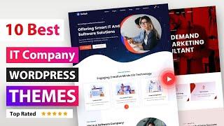 10 Best IT Company WordPress Themes | Top WordPress Themes for IT Solutions & Services Websites