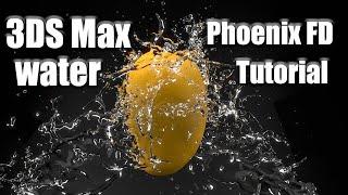 VFX tutorial Realistic Water Splash on Mango Phoenix FD 3Ds Max