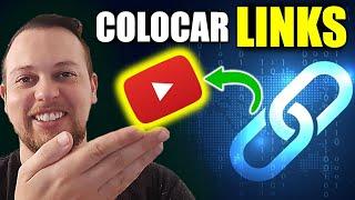 Como colocar LINK no youtube / Como colocar link no video do YOUTUBE / Como colocar links no youtube