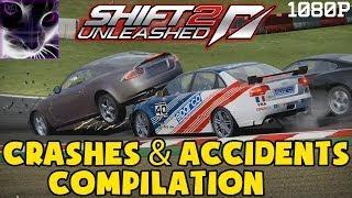 Need for Speed SHIFT 2 - Crashes and Accidents Compilation