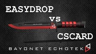 Где Лучше? EasyDrop.ru Vs CScard.ru НОЖ?