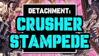 Crusher Stampede Detachment Review - Tyranid Codex - 10th Edition 40k