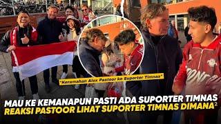 Alex Pastoor KAGET, Kemanapun SELALU Ada Suporter Timnas !! Pastoor Terkejut Bertemu Fans Indonesia