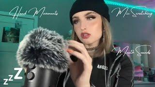 Beebee ASMR Fluffy Mic Scratching Compilation | Mouth Sounds, Hand Movements, Invisible Scratching