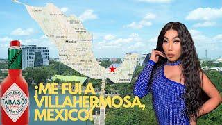 Despues de 12 horas...llegue a Villahermosa, Tabasco!! The doll goes to Mexico...