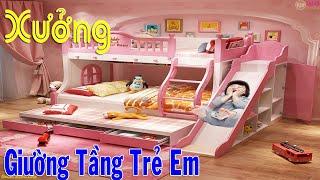 Chuyên Đồ Gỗ Trẻ Em Giường Tầng Cho Bé