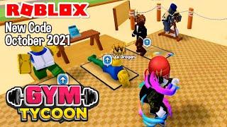 Roblox Gym Tycoon New Code October 2021