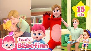 ‍‍Me Gusta Jugar con Mi Papá | Canciones Infantiles | Bebefinn en español