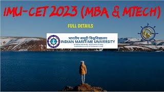 From A to Z: IMU-CET 2023 (PG courses ) Simplified ( हिंदी में)