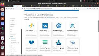 How to Install Azure Extensions for Visual Studio Code from Marketplace