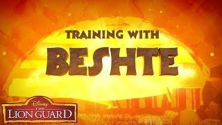 Training with Beshte | Be Inspired | The Lion Guard | Disney Junior