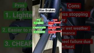 RIM BRAKES VS DISC BRAKES // Are Rim Brakes DEAD? ️️️Pros and Cons…