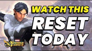 WATCH BEFORE MSF RESET TODAY! CAMPAIGN & WAR FOR NORTHSTAR! ISO-8 & ALLIANCE | MARVEL Strike Force