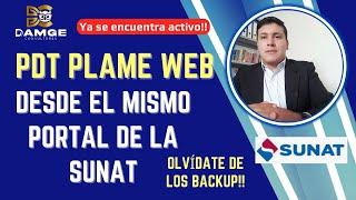 Como Presentar el PDT PLAME WEB desde el mismo portal de la SUNAT | fácil y dinámico | Sin BacKup