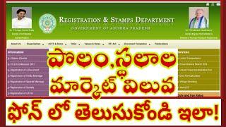 How to know the Market value of Agricultural land / Non Agricultiral land / Flats