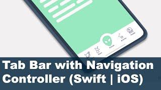 Create Tab Bar App with Navigation in Swift 5 (Xcode 15) - 2024 iOS