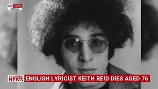 Renowned lyricist and songwriter Keith Reid Dies aged 76